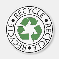 Logo "Green Center gerecycelt"