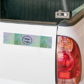 Logo grün und lila Marmor Autoaufkleber (Auf Lkw)