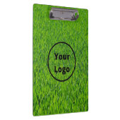 Logo-Grüngras Klemmbrett (Rechts)