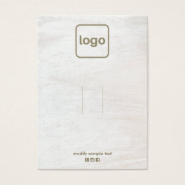 Logo-Haaraccessoire oder Schmuck-Display für Holzk