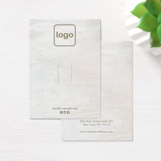 Logo-Haaraccessoire oder Schmuck-Display für Holzk (Schreibtisch)