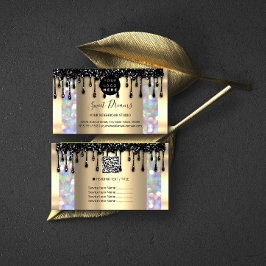 Logo Haare Makeup Nails Tropfen WELLNESS-CENTER QR Visitenkarte