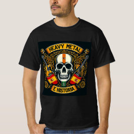 Logo Heavy metal e historia - Youtube T-Shirt