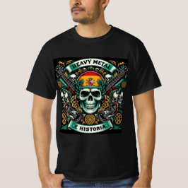 Logo Heavy metal e historia - Youtube T-Shirt