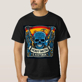 Logo Heavy metal e historia - Youtube T-Shirt