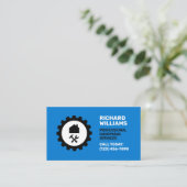 Logo Heimwerker Handwerker Visitenkarte (Stehend Vorderseite)
