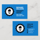 Logo Heimwerker Handwerker Visitenkarte (Vorne/Hinten)