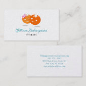 Logo Herr und Frau Tomato Visitenkarte (Vorne/Hinten)
