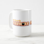 Logo Herrn Booms Firework Factory Kaffeetasse (Vorderseite Links)