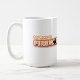 Logo Herrn Booms Firework Factory Kaffeetasse