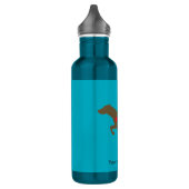 Logo-Herz-Wasser-Flasche Trinkflasche (Links)