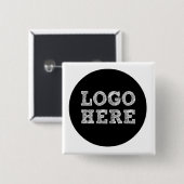 Logo hier button (Vorne & Hinten)