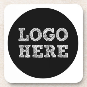 Logo hier getränkeuntersetzer