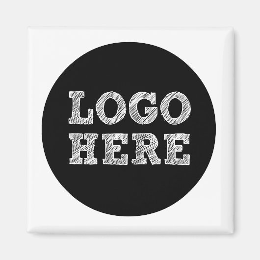 Logo hier magnet (Vorne)
