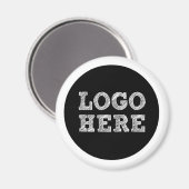 Logo hier magnet (Vorderseite/Rückseite)