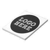 Logo hier notizblock (Rotiert)