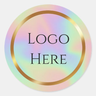 Logo hier runder aufkleber