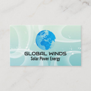 Logo Hintergrund für Solarwind Visitenkarte