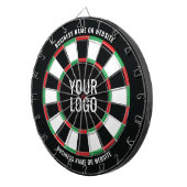 Logo hinzufügen dartscheibe (Vorderseite rechts)