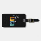 Logo hinzufügen gepäckanhänger (Vorderseite horizontal)