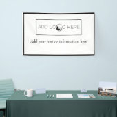 Logo hinzufügen Hier Banner für die Werbeaktion kl (Messeveranstaltung)