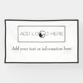 Logo hinzufügen Hier Banner für die Werbeaktion kl (Horizontal)