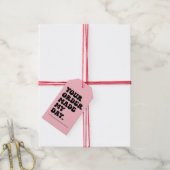 Logo hinzufügen Ihre Bestellung Geschenkanhänger (Mit Garn)