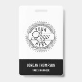 Logo hinzufügen | INDIVIDUELLE NAME Ausweis (Vorderseite)