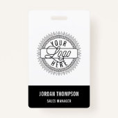 Logo hinzufügen | INDIVIDUELLE NAME Ausweis (Vorderseite)