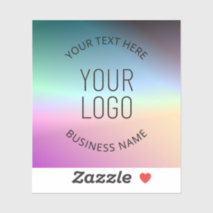 Logo hochladen   Farbenfrohe Farbveränderungen Aufkleber