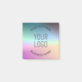 Logo hochladen | Farbenfrohe Farbveränderungen Post-it Klebezettel