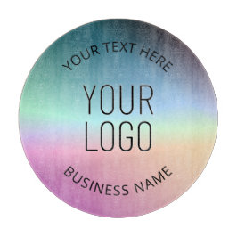 Logo hochladen | Farbenfrohe Farbveränderungen Schneidebrett