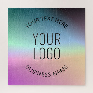 Logo hochladen Farbige wechselnde Gradientenfarb Puzzle