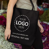 Logo Hochladen Marketing Black Tot Bag Tasche