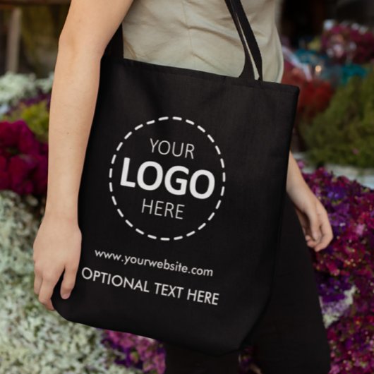 Logo Hochladen Marketing Black Tot Bag Tasche