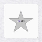 Logo-Hochladen von Eisen auf Etikett für Gesichtsm (Design 2)