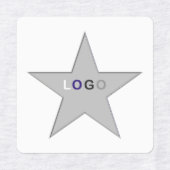 Logo-Hochladen von Eisen auf Etikett für Gesichtsm (Design 1)