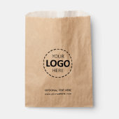 Logo Hochladen von Papier-Bag für Unternehmen Geschenktütchen (Vorderseite)