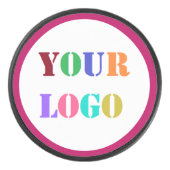 Logo-Hockey-Puck für benutzerdefinierte Unternehme Eishockey Puck (Vorderseite)