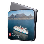 Logo-Hoffnung in der Cape Town-Laptop-Hülse Laptopschutzhülle (Vorderseite Links)