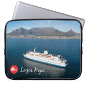 Logo-Hoffnung in der Cape Town-Laptop-Hülse Laptopschutzhülle (Vorderseite)