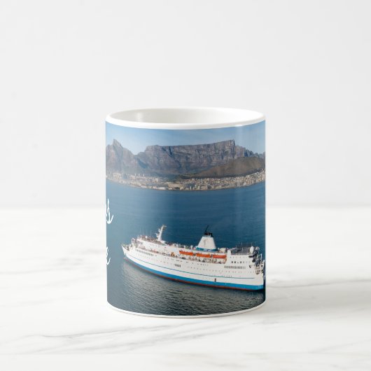 Logo-Hoffnung in Kapstadt-Tasse I Kaffeetasse (Mittel)