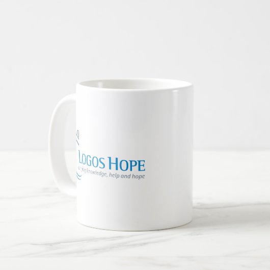 Logo-Hoffnungs-Logo Kaffeetasse (Vorderseite Links)