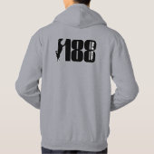Logo-Hoodie der 188 Rettungsgruppen Hoodie (Rückseite)