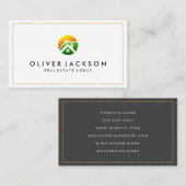 Logo "House and Sunshine" Visitenkarte (Vorne/Hinten)