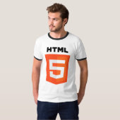 Logo HTML5 T-Shirt (Vorne ganz)