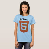 Logo HTML 5 T-Shirt (Vorne ganz)