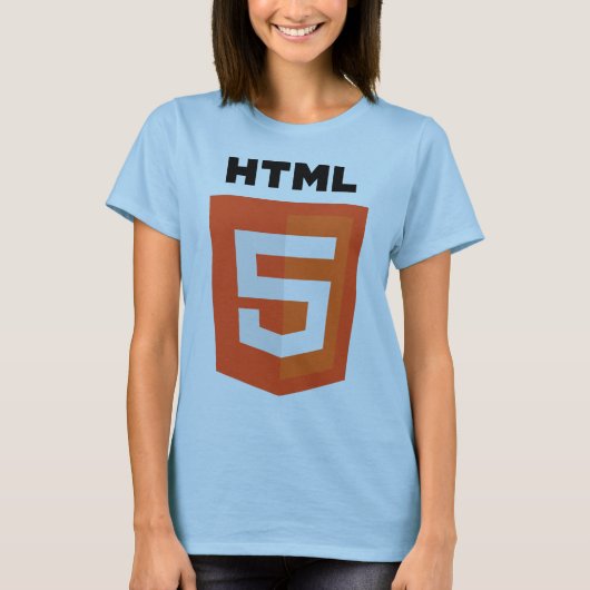 Logo HTML 5 T-Shirt (Vorderseite)