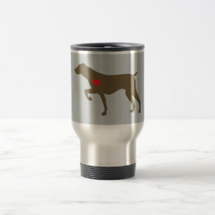 Logo-Hundependler-Tasse Reisebecher