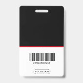 Logo-ID des Fotos für Firmenmitarbeiter Ausweis (Rückseite)